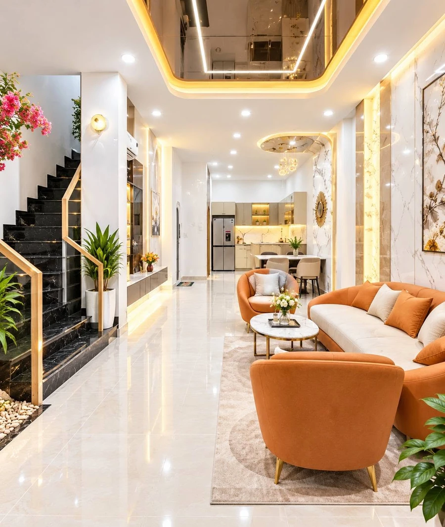 Bán nhà 3 tầng 64m2 Nơ Trang Long Bình Thạnh 6.95 tỷ - Ảnh 1