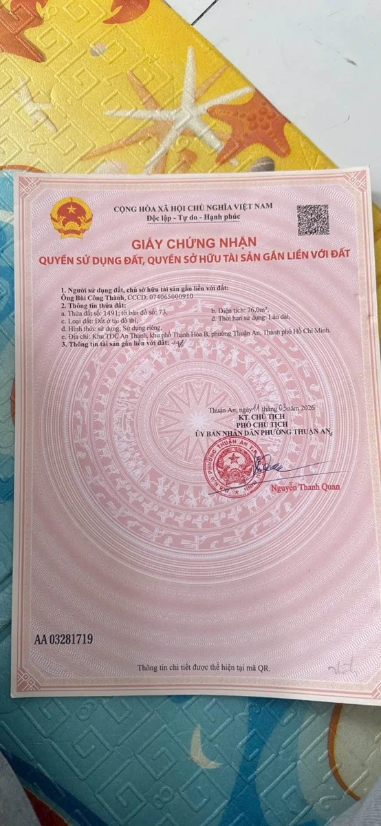 Bán nhà đẹp hoàn công 76m² 4PN gần Aeon Bình Dương - Ảnh thu nhỏ 2