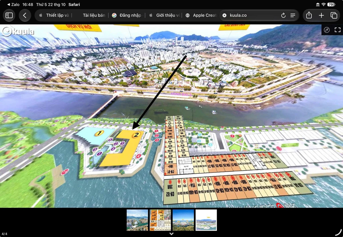Bán căn hộ 1PN+ 49,5m² view sông Nha Trang 3,4 tỷ - Ảnh 1