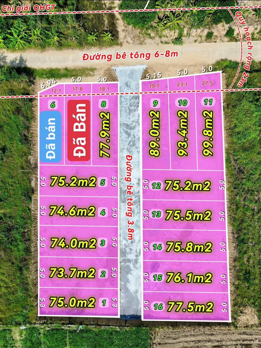 Bán đất Diên Thọ, Khánh Hòa 72-100m² từ 346 triệu - Ảnh thu nhỏ 2