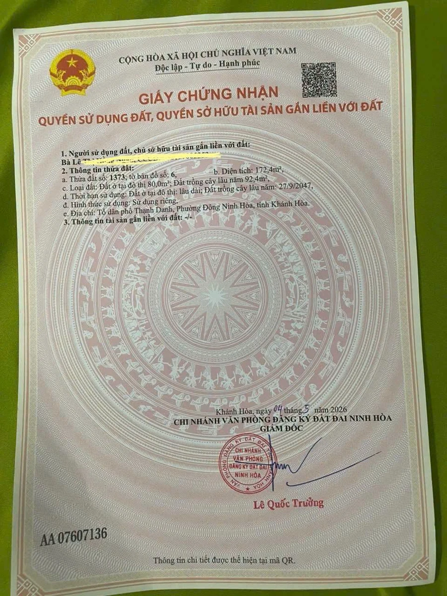 Nhà bán gần biển Dốc Lết 80m², 2 PN, 2.75 tỷ - Ảnh thu nhỏ 3