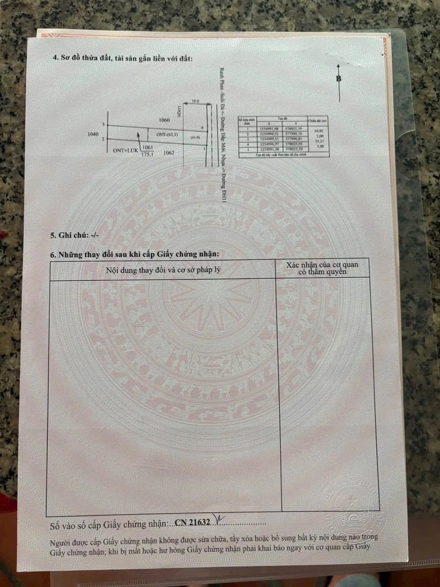 Bán đất mặt tiền Tây Ninh 60m2, 259 triệu - Ảnh thu nhỏ 4