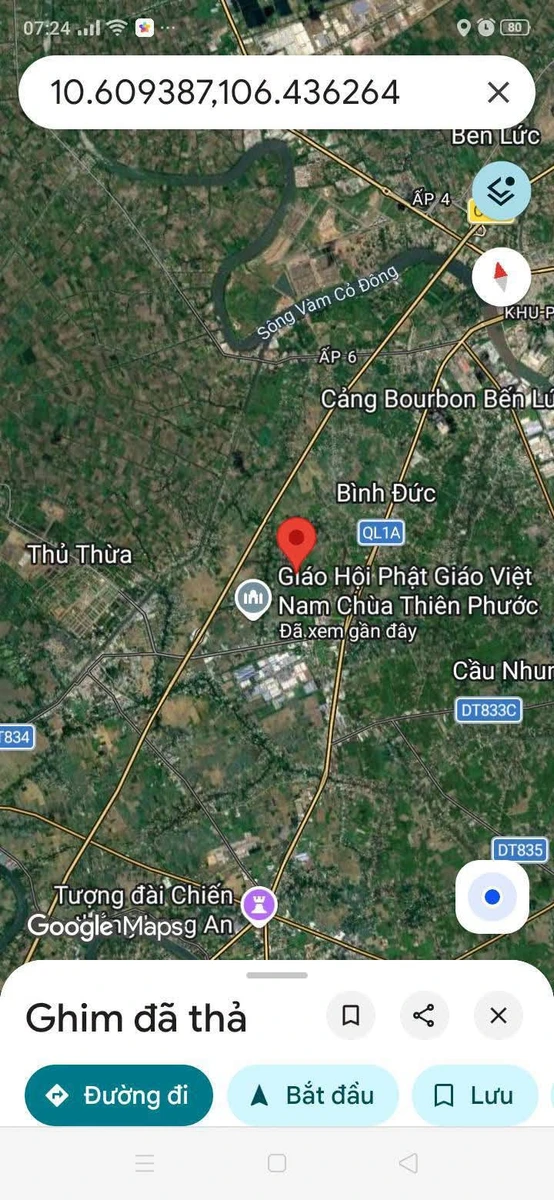 Bán nền đất mặt tiền 102m² 650 triệu Tây Ninh - Ảnh 1