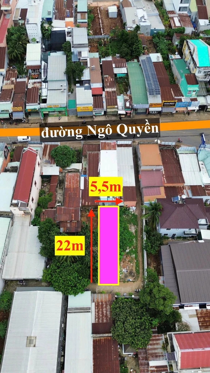 Bán đất Long Khánh 120m² mặt tiền 5,5m - 1 tỷ 290 triệu - Ảnh thu nhỏ 3
