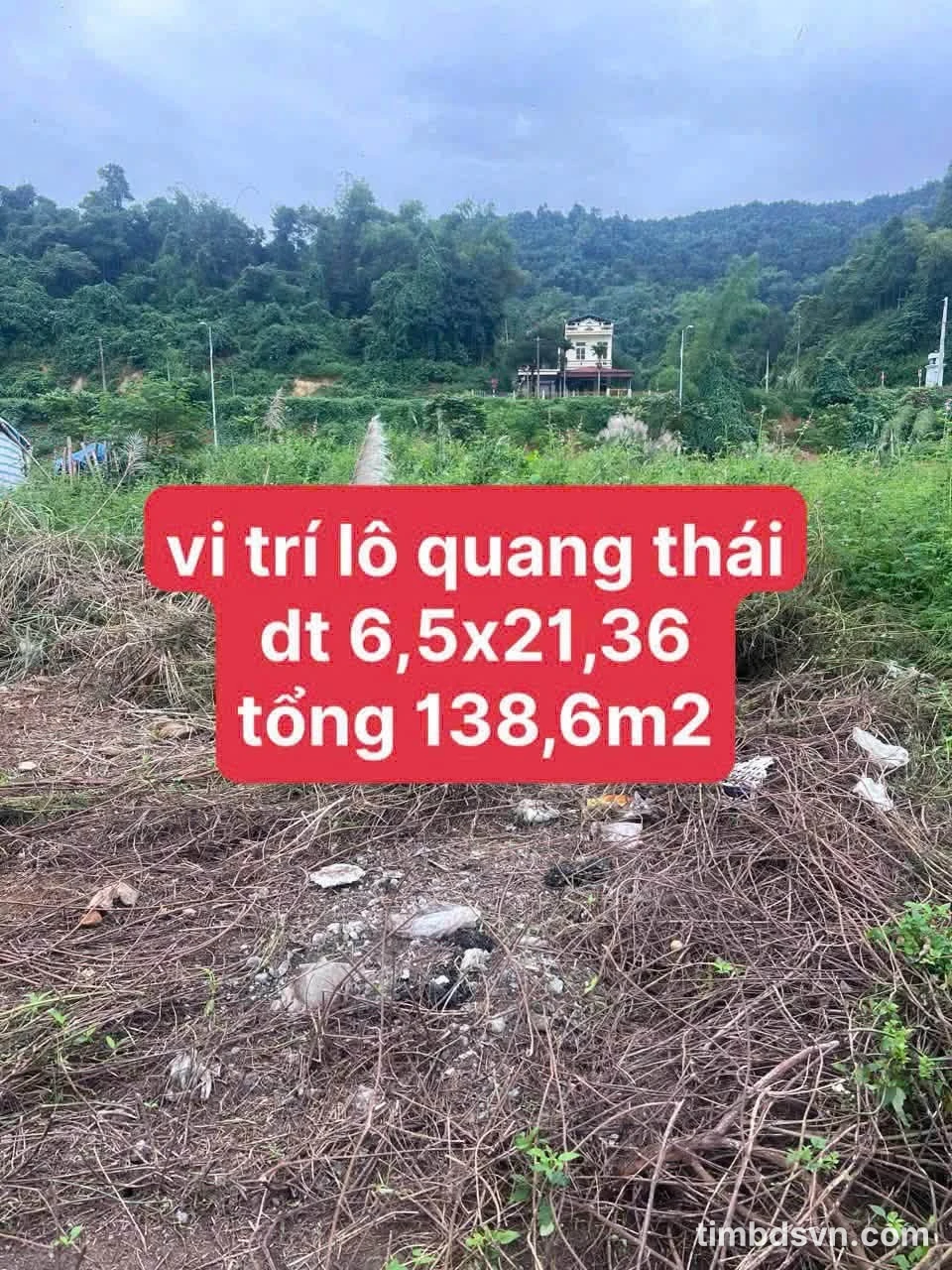Bán lô đất 138.6m2 T15 Quang Thái, 1.8 tỷ - Ảnh 1