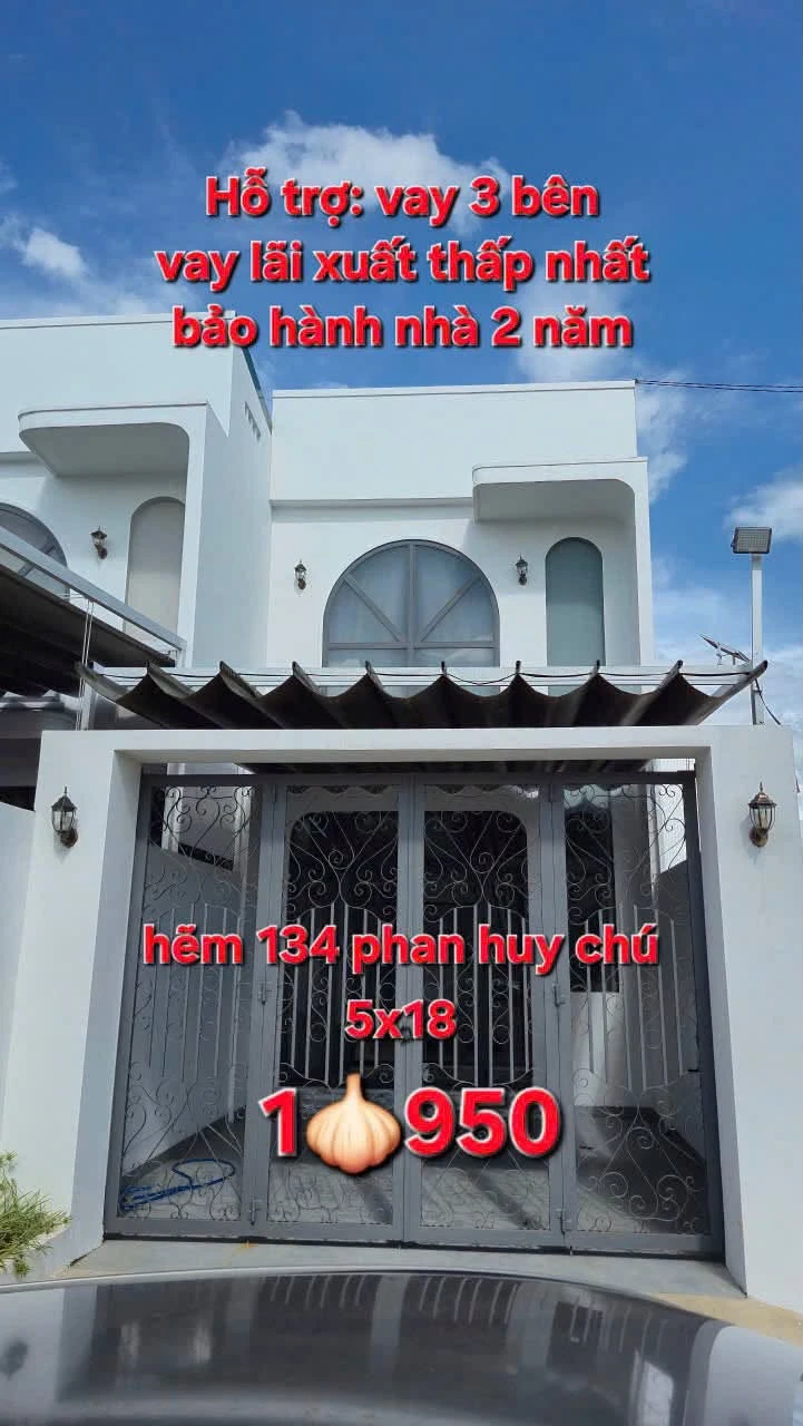 Bán nhà khẻm hẻm 134 Huỳnh Tấn Phát, 90m², 3 PN, 1,95 tỷ - Ảnh 1