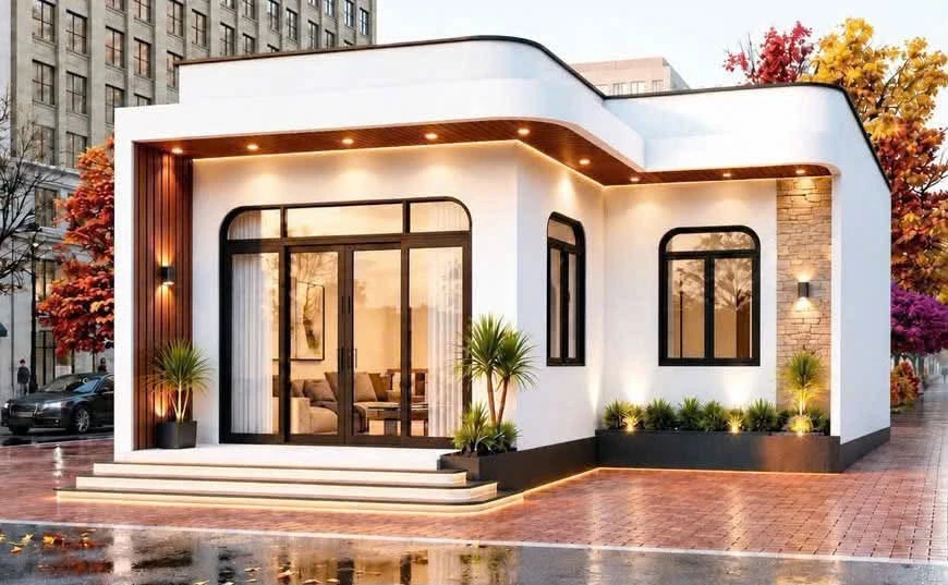 Bán nhà ngang 7m hiện đại Hoà Long Bà Rịa 1 tỷ 980 - Ảnh 1