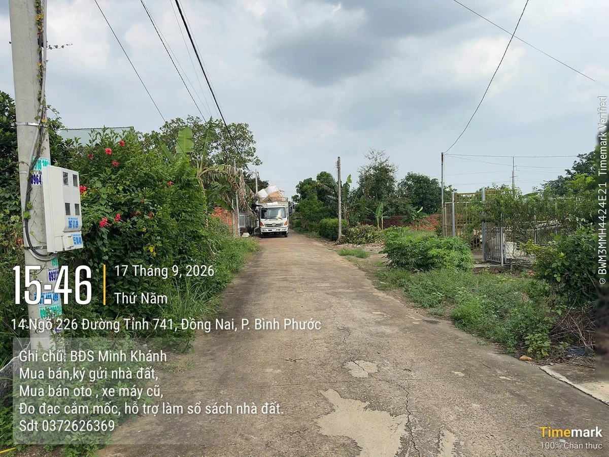 Bán đất 336m² 900 triệu Đồng Nai, gần ĐT 741 - Ảnh thu nhỏ 3