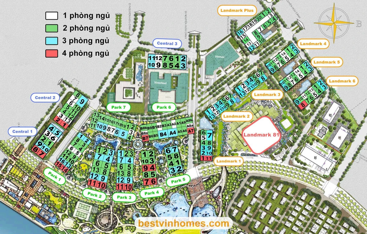 Chuyển nhượng căn 4PN Vinhomes Central Park 140m2, 16,5 tỷ - Ảnh 1