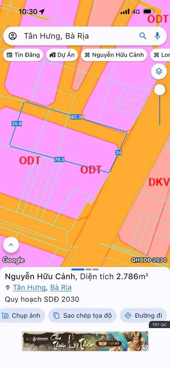 Đất mặt tiền Nguyễn Hữu Cảnh, Long Hương, 2.786m² - 12 tỷ 9 - Ảnh thu nhỏ 3