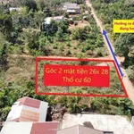 Bán đất góc 2 mặt tiền Ea Tiêu 728m² - 1 tỷ 579 - Ảnh thu nhỏ 1