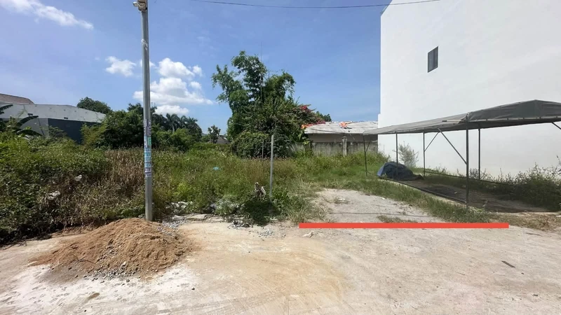 Bán đất nền 69,2m2 mặt tiền đường Phú Trung, Tây Nha Trang, giá 1,799 tỷ