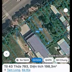 Bán gấp 2 lô đất mặt tiền đường Hùng Vương 198m2, giá 3,49 tỷ/lô, Hòa Long, Bà Rịa - Ảnh thu nhỏ 3
