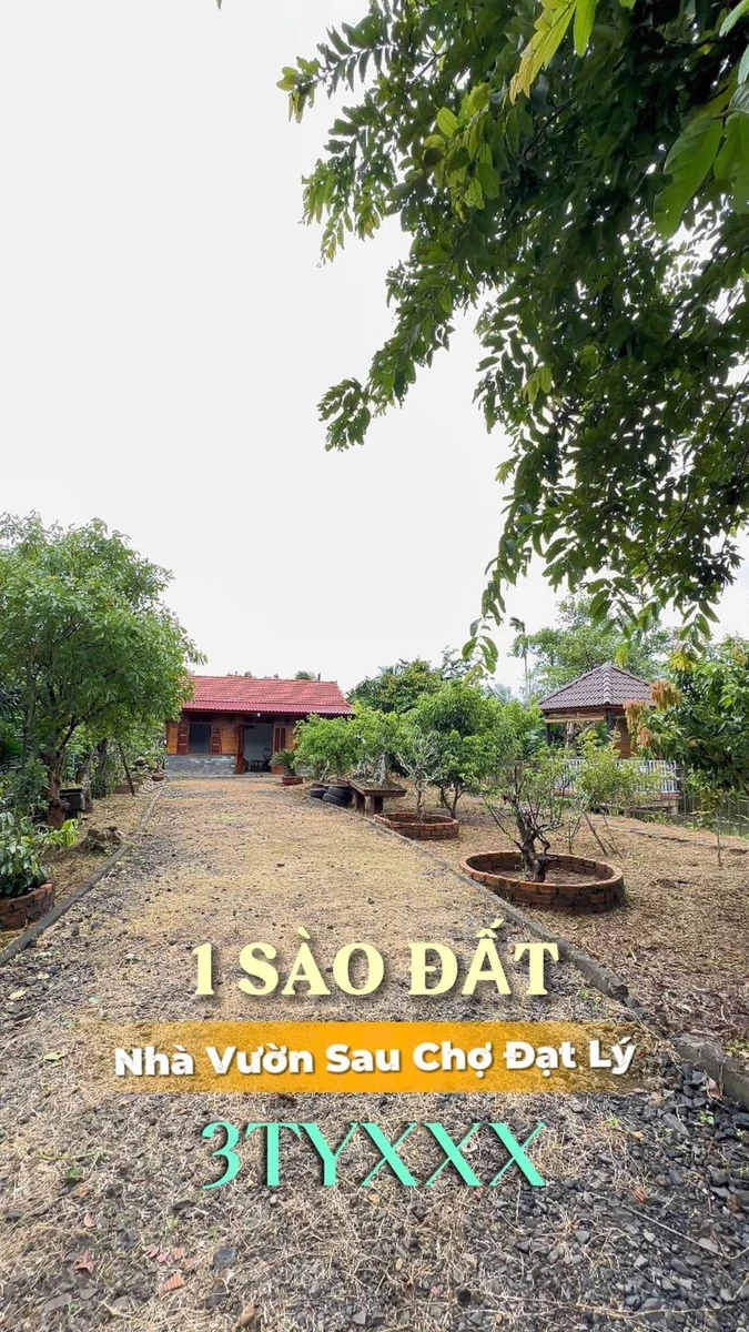 Bán nhà vườn Buôn Ma Thuột 1012m² gần chợ Đạt Lý 3.65 tỷ - Ảnh thu nhỏ 3