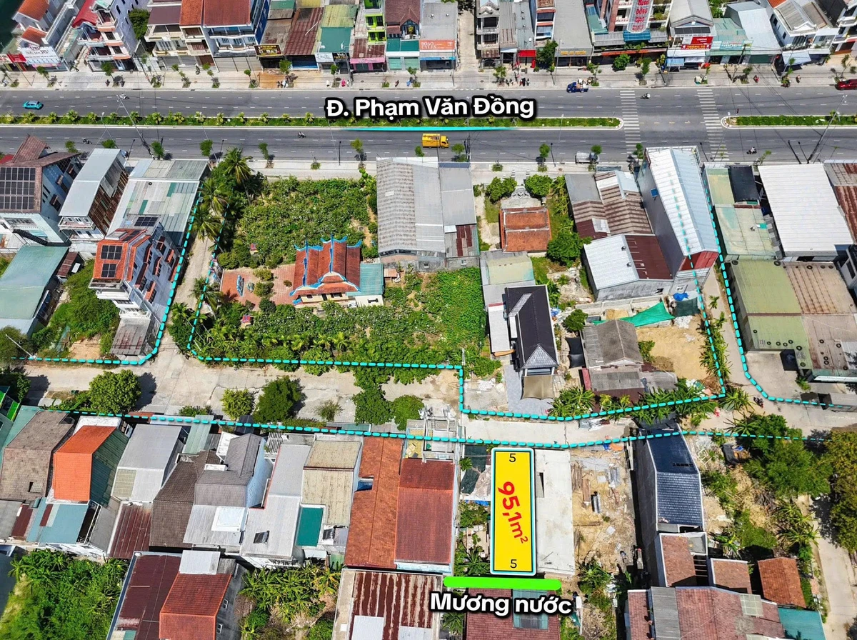 Bán lô đất 95m2 gần mặt tiền Phạm Văn Đồng, Mỹ Thượng, TP Huế giá 2,4 tỷ - Ảnh 1