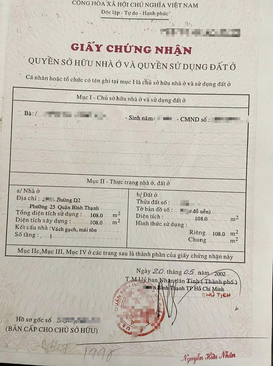 Bán nhà hẻm xe tải đường D2 (Nguyễn Gia Trí) 4 tầng 108m2, Phường 25, Bình Thạnh - Ảnh 1