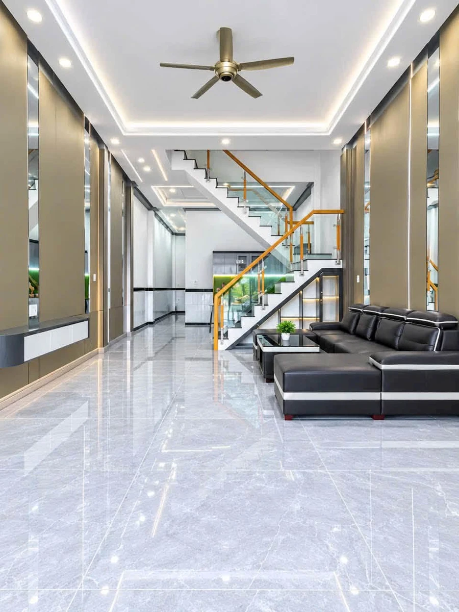 Bán nhà 1 trệt 1 lầu full nội thất 100m² Tân Uyên, Bình Dương - Ảnh thu nhỏ 2