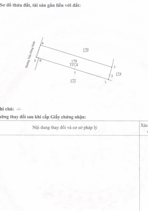 Bán đất tại Trần Đăng Ninh, 115 triệu/m2, 111.4 m2, giá tốt uy tín - Ảnh thu nhỏ 3