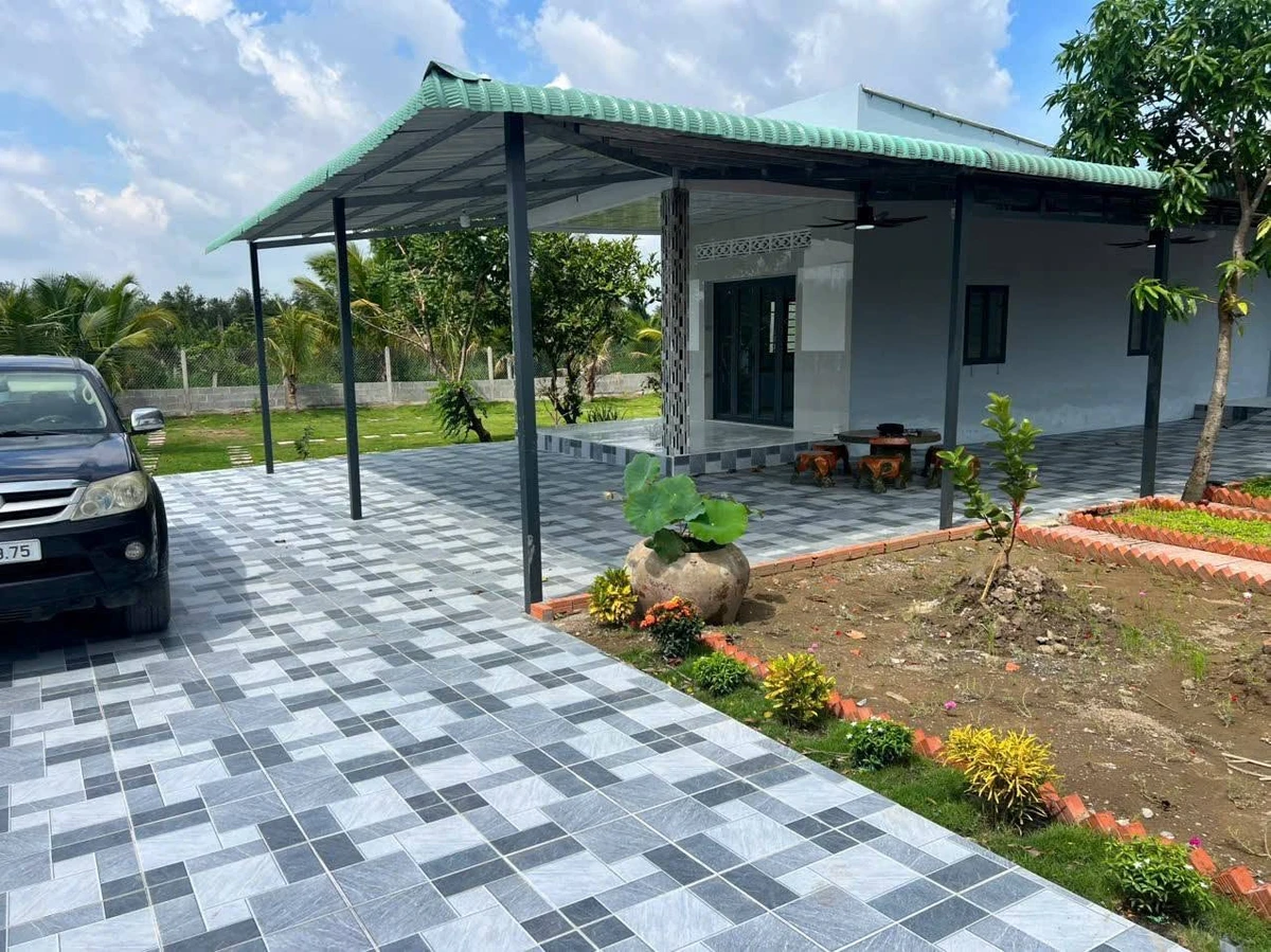 Bán nhà vườn view sông 2 PN, 1052m² Thạnh Lợi Tây Ninh - Ảnh thu nhỏ 4
