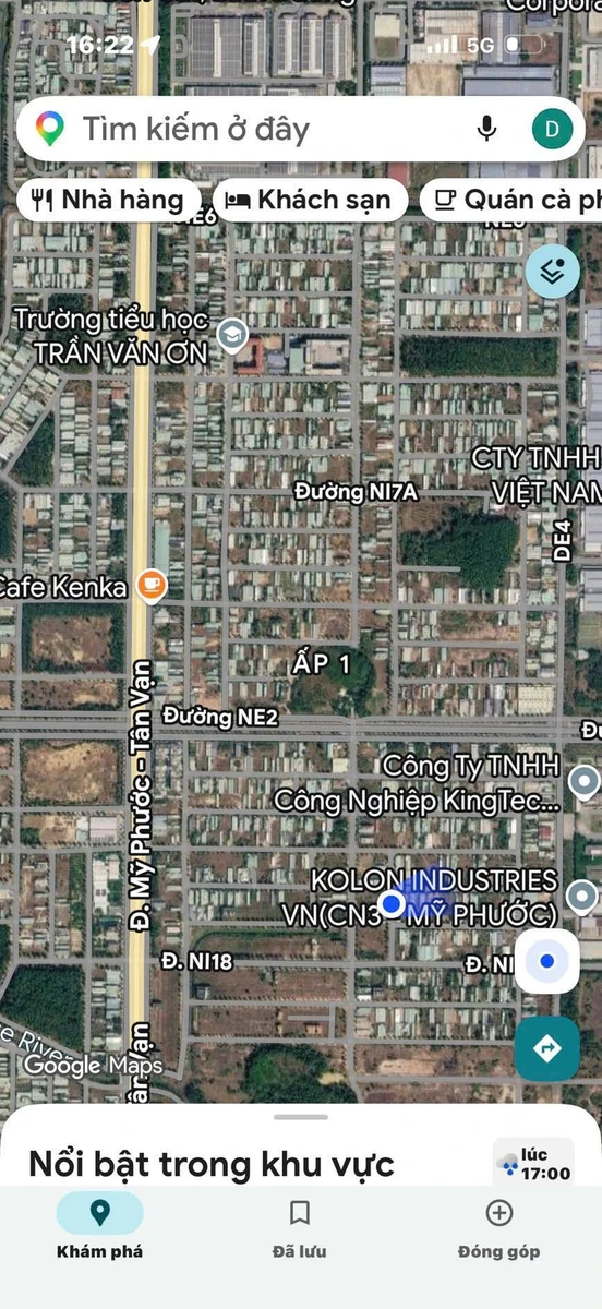 Bán đất 100m² trong Mỹ Phước 3, sổ hồng riêng 1.38 tỷ - Ảnh 1