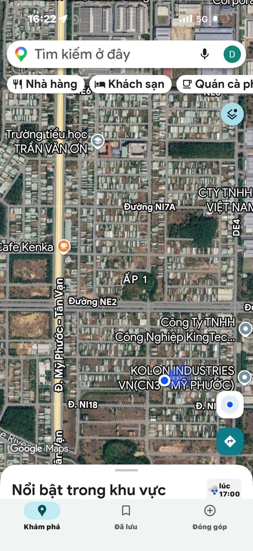 Bán đất 100m² trong Mỹ Phước 3, sổ hồng riêng 1.38 tỷ - Ảnh 1