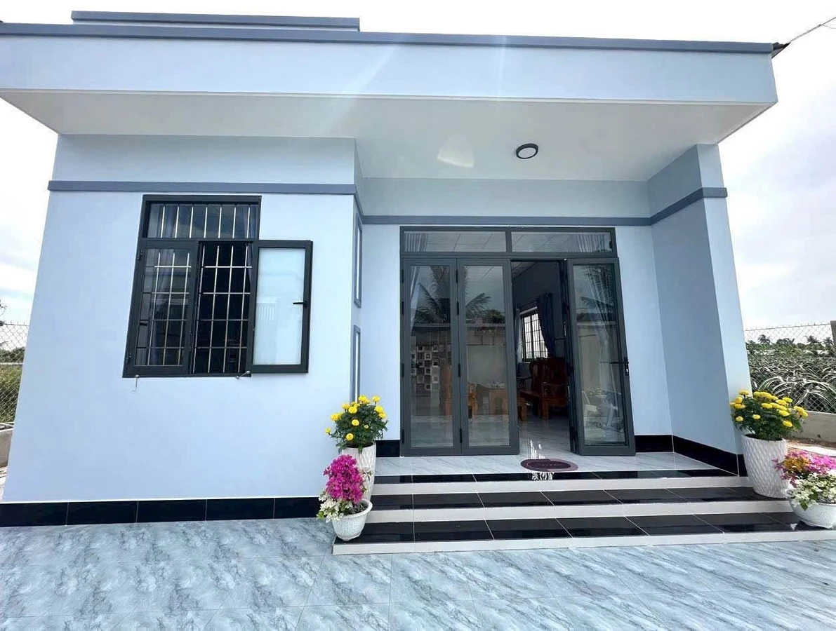 Bán nhà cấp 4 mặt tiền Đường Tỉnh 827D, 13.5x20m, xã Phú Ngãi Trị, Châu Thành, Long An - Ảnh thu nhỏ 2