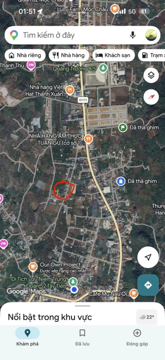 Đất trung tâm đường rộng cần bán. Full thổ cư. Vị trí kinh doanh được. Chính chủ - Ảnh thu nhỏ 3