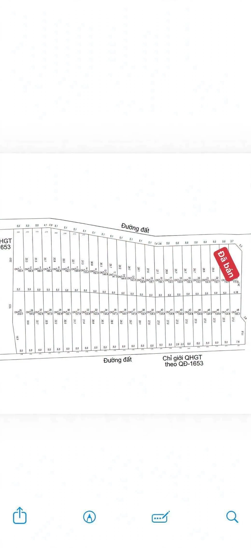 Bán đất thổ cư Ninh Thượng 135-205m2, giá hơn 100 triệu - Ảnh 1