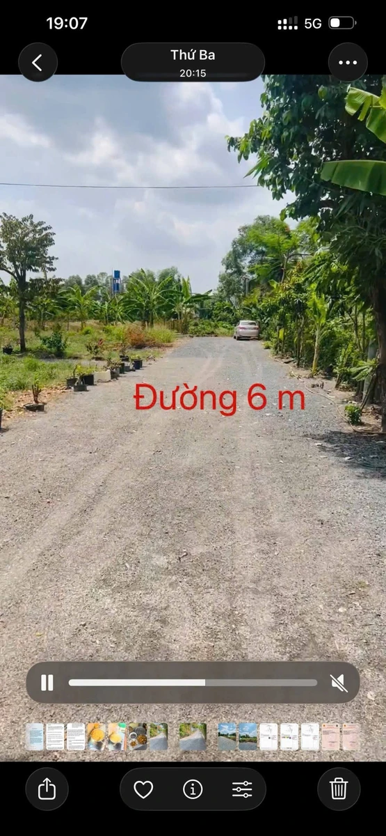 Bán đất thổ cư Mỹ Yên Bến Lức Long An 96.6m² - Ảnh thu nhỏ 2