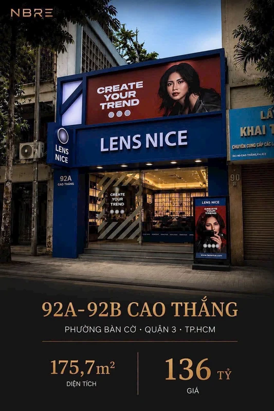 Bán nhà mặt tiền Cao Thắng 175,7m² Quận 3 giá 136 tỷ