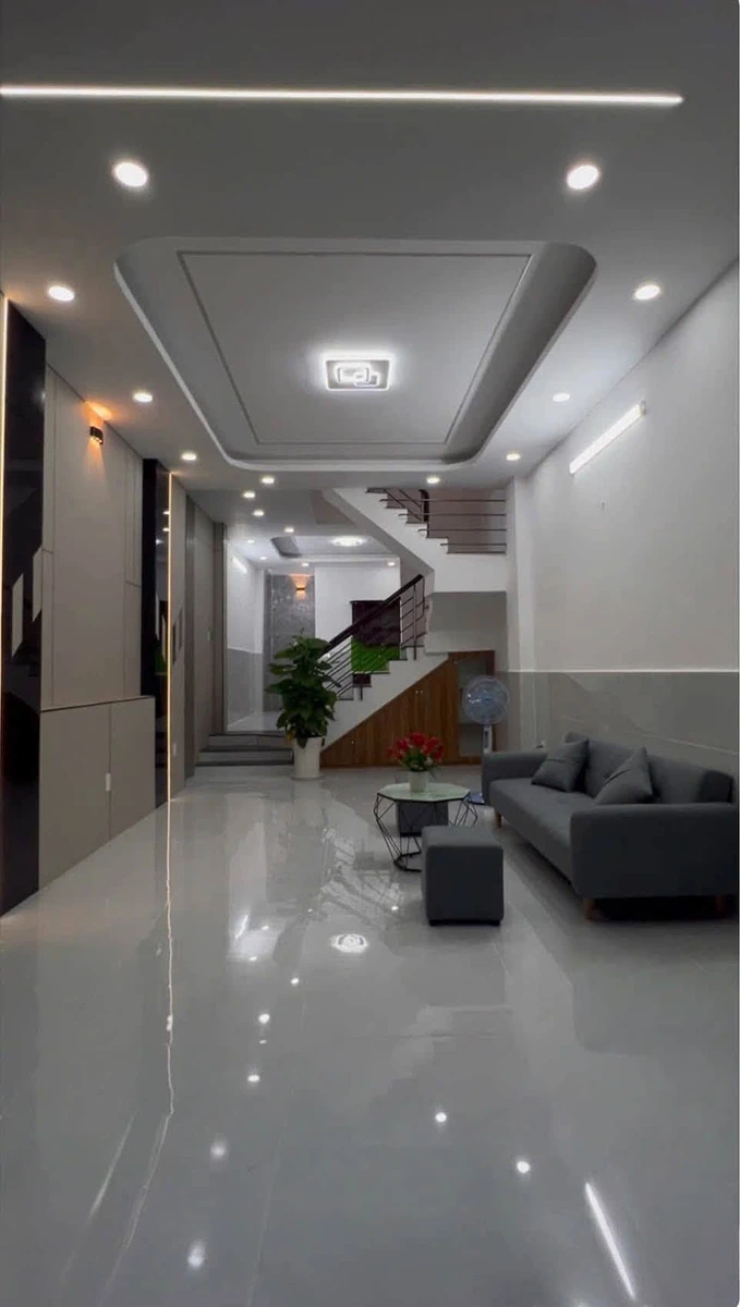 Bán nhà 1 trệt 2 lầu 56m² hẻm xe hơi thông, đường số, Bình Tân giáp Tân Phú, giá 6,1 tỷ - Ảnh thu nhỏ 3