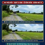 Bán đất thổ cư 150m2 sổ hồng riêng giá 550 triệu/nền tại Hòa Khánh Đông, Đức Hòa - Ảnh thu nhỏ 1