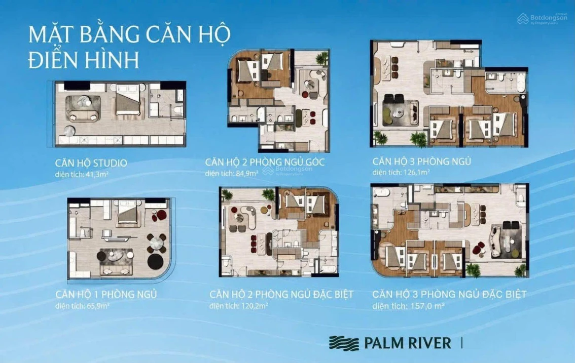 Giỏ hàng độc quyền view sông 2PN 3PN Duplex Palm River ưu đãi đến 20% liên hệ trực tiếp Chủ đầu tư - Ảnh thu nhỏ 4