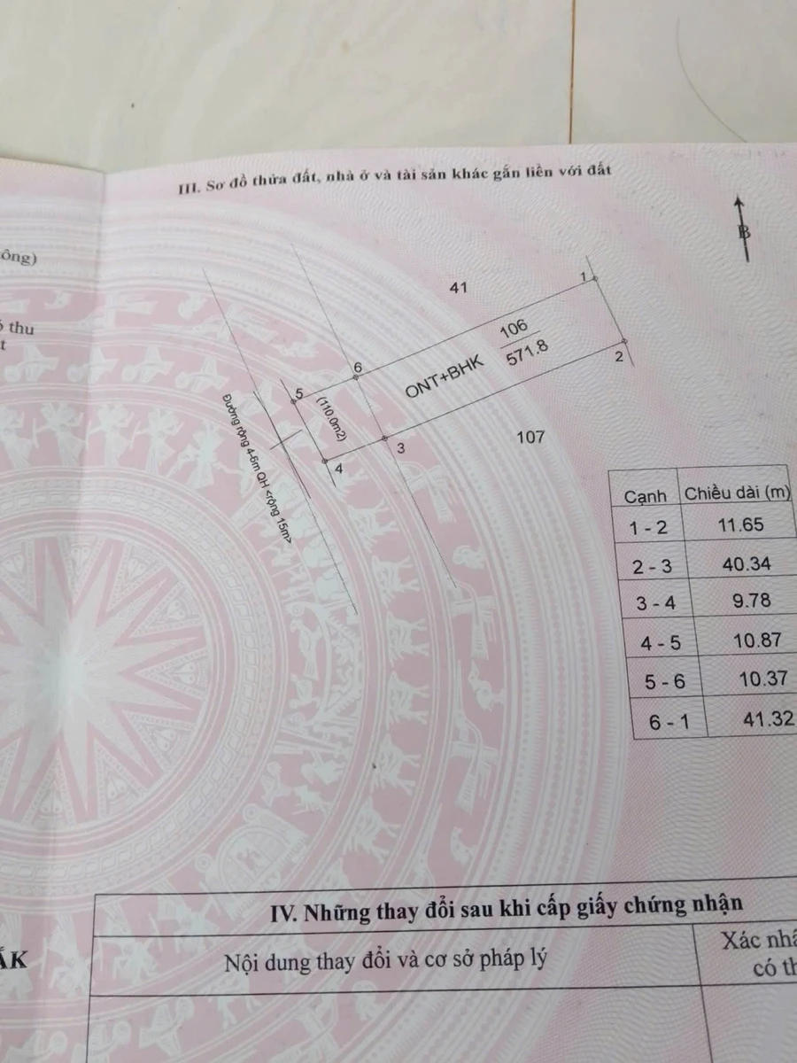 Bán đất Làng Thái Hòa Phú 250m² giá 530 triệu - Ảnh thu nhỏ 4