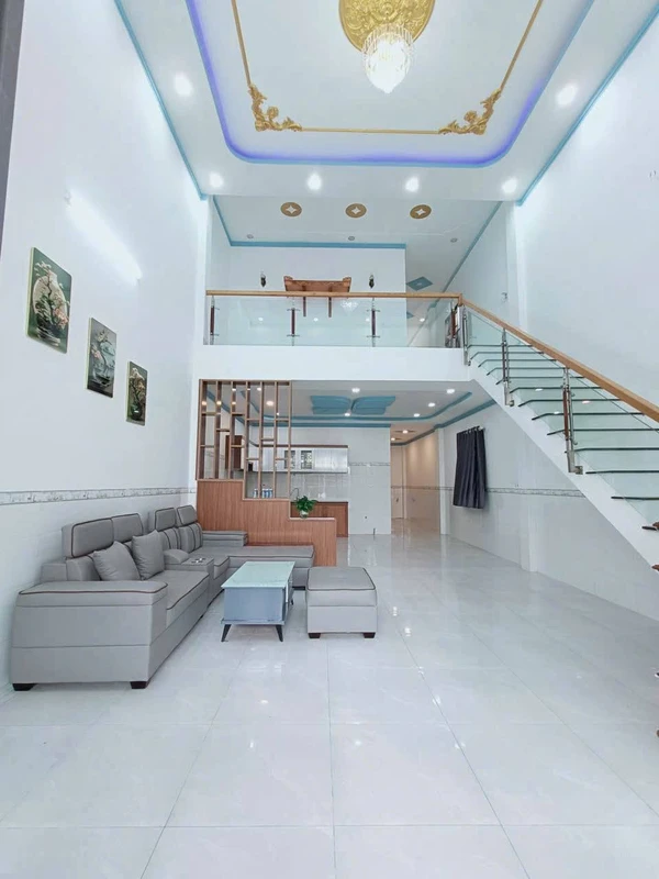 Bán nhà 1 trệt 1 lửng 5,2x20m, 3PN giá 1,62 tỷ tại Trảng Dài, Đồng Nai