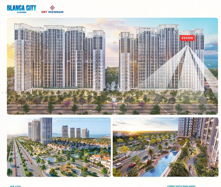 Bán căn hộ 1PN+ Blanca City Vũng Tàu 59.1m2, 3.517 tỉ