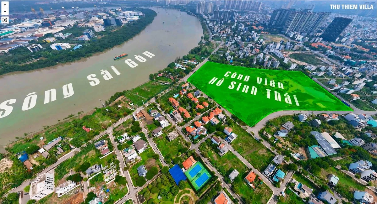 Bán nền biệt thự song lập Thủ Thiêm Villa 210m², Quận 2 - Ảnh thu nhỏ 4