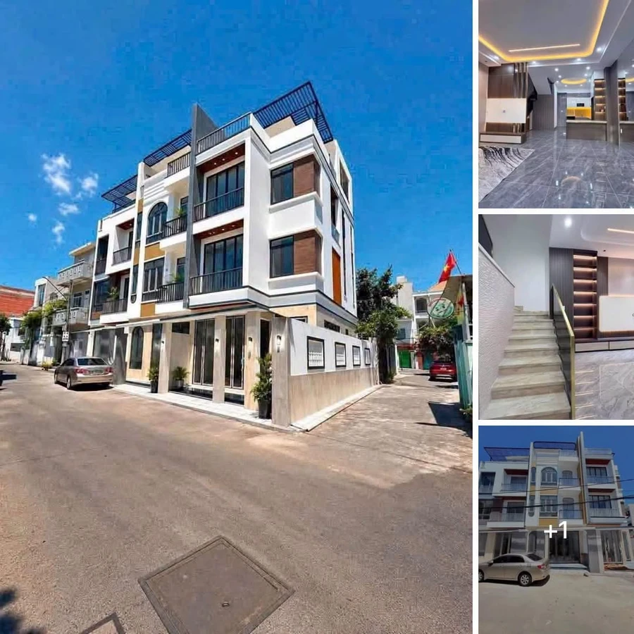 Bán nhà 1 trệt 3 lầu 4 phòng ngủ 69m² Phường 8 Vũng Tàu 9 tỷ 250 triệu - Ảnh 1