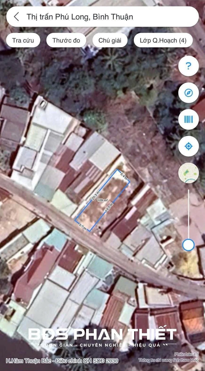 Bán đất full thổ cư Phú Long 108.7 m² giá 820 triệu - Ảnh thu nhỏ 3
