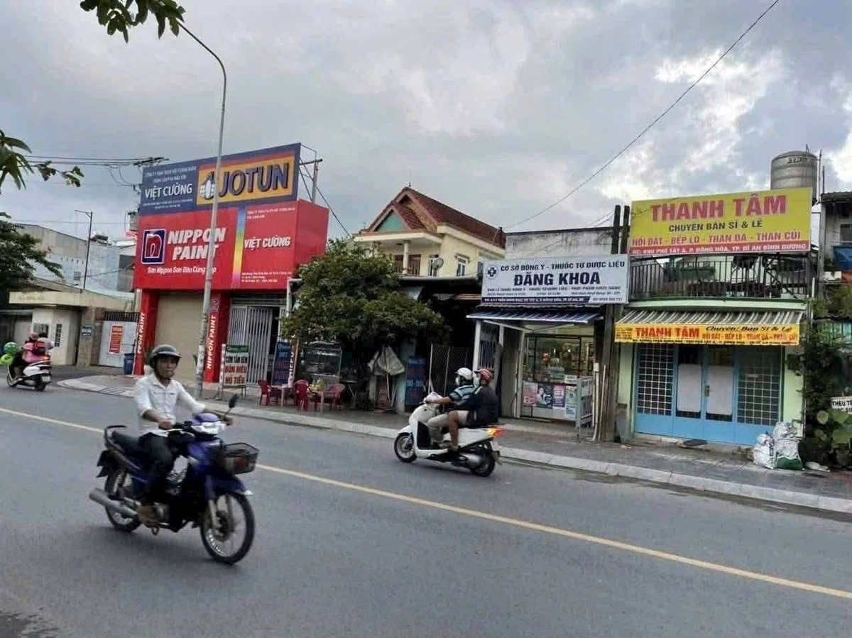 Bán mặt tiền Trần Hưng Đạo 226m2 gần chợ Dĩ An 1, giá 10 tỷ - Ảnh 1