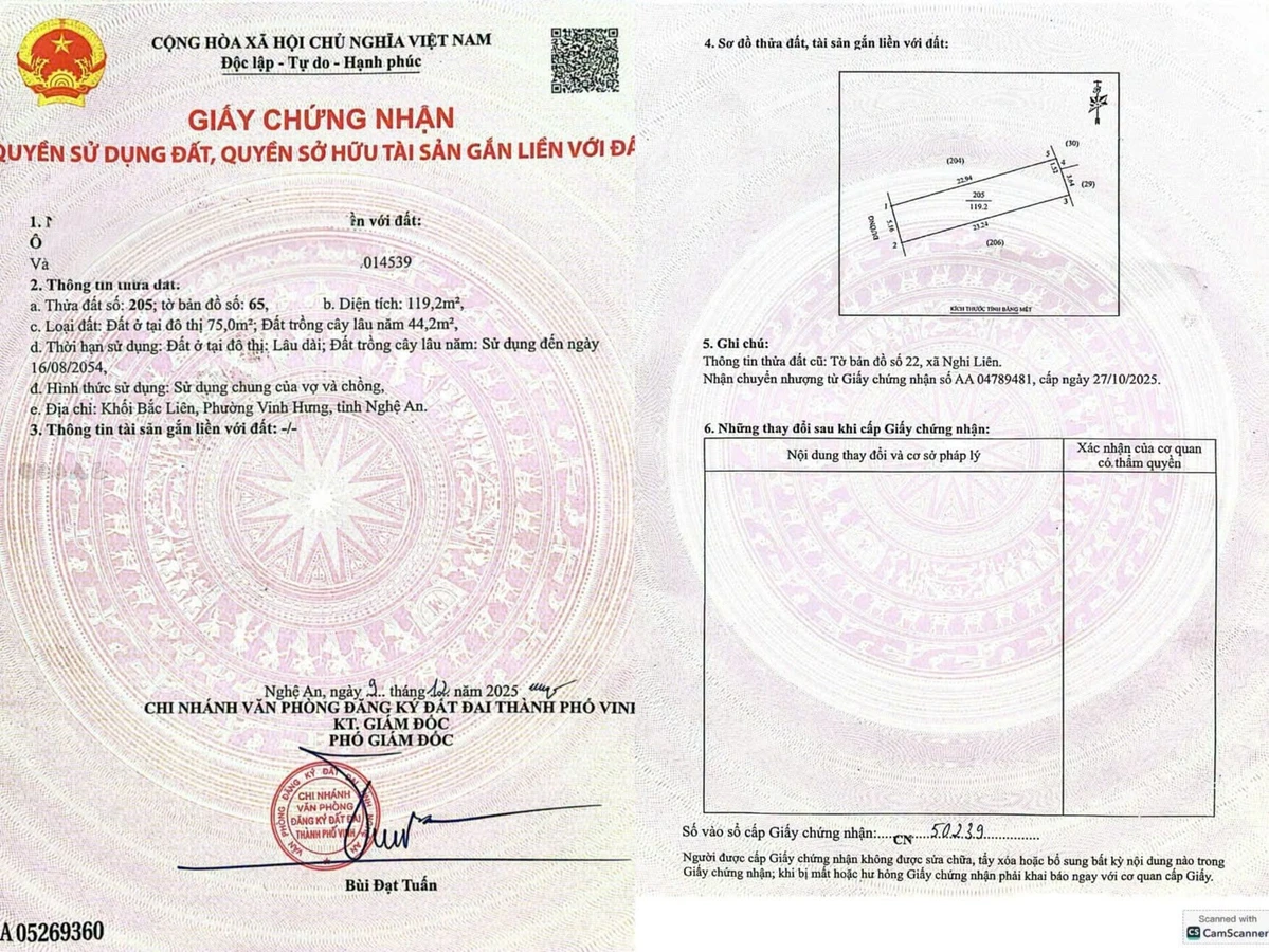 Bán lô đất 119m2 Nghi Liên, Nghệ An, gần QĐ 1A, 2 tỷ - Ảnh thu nhỏ 3