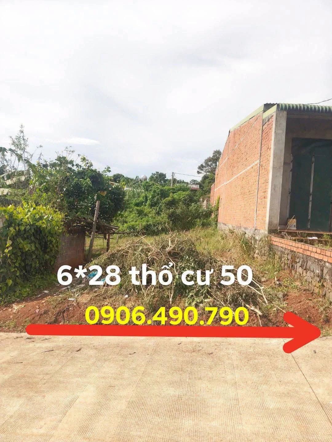 Bán đất nền 50m² Hóc Môn, giá 500 triệu - Ảnh 1