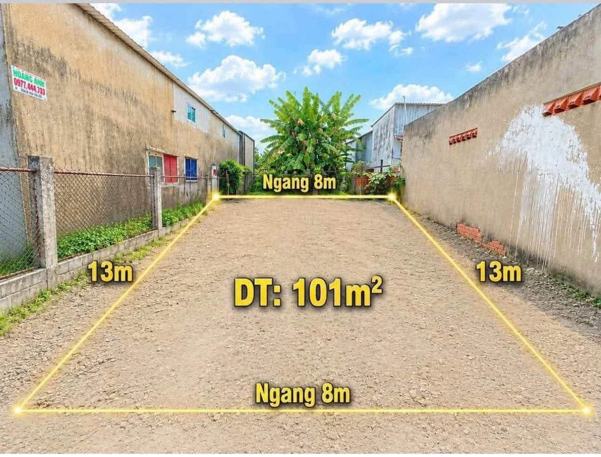 Bán đất 101m² gần TDC Bửu Hòa Bình Chánh 2 tỷ 400 triệu - Ảnh 1
