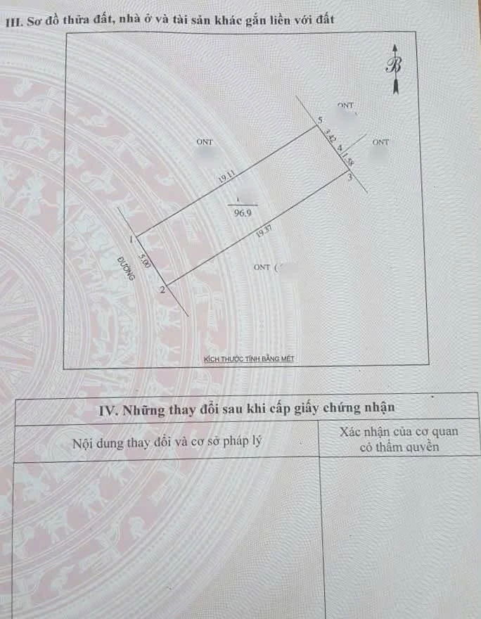 Bán đất mặt tiền Phạm Đình Toái 96.9m² giá 4 tỷ - Ảnh 1