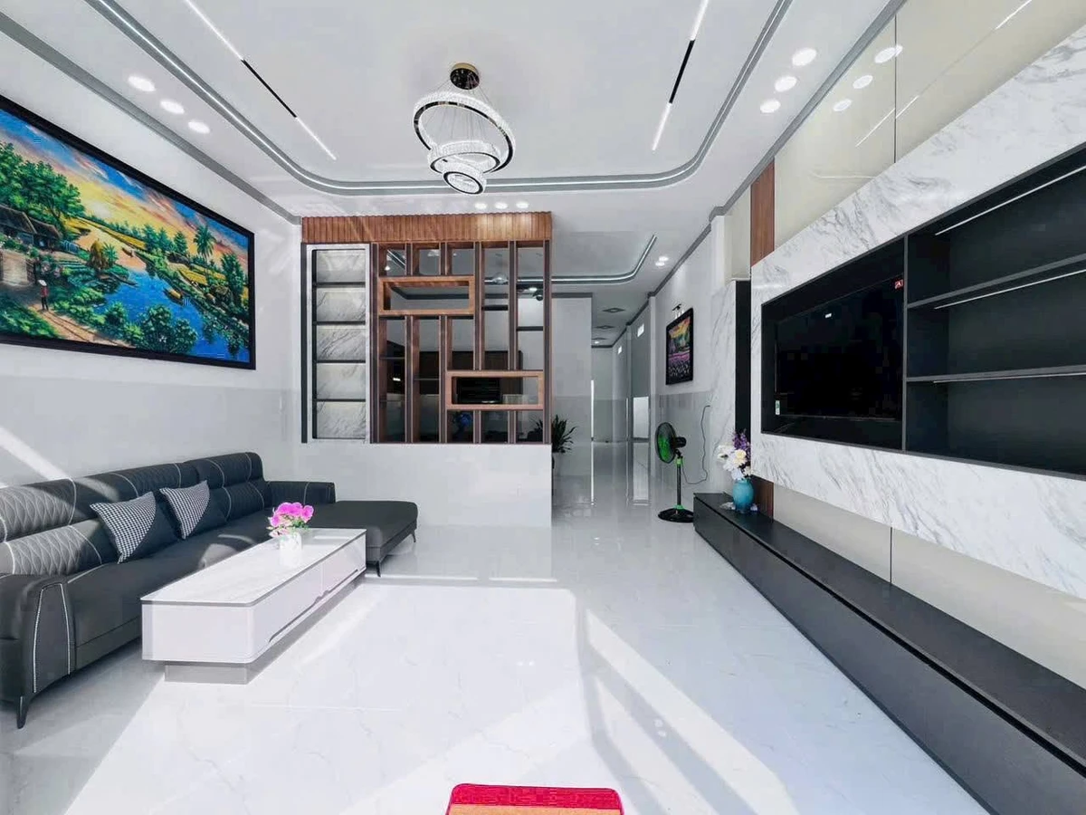 Bán nhà mới 105m2 (5x21) 2 phòng ngủ, hẻm kênh Tập Đoàn 1, Phú Tân, Bến Tre, giá 1,68 tỷ - Ảnh thu nhỏ 3