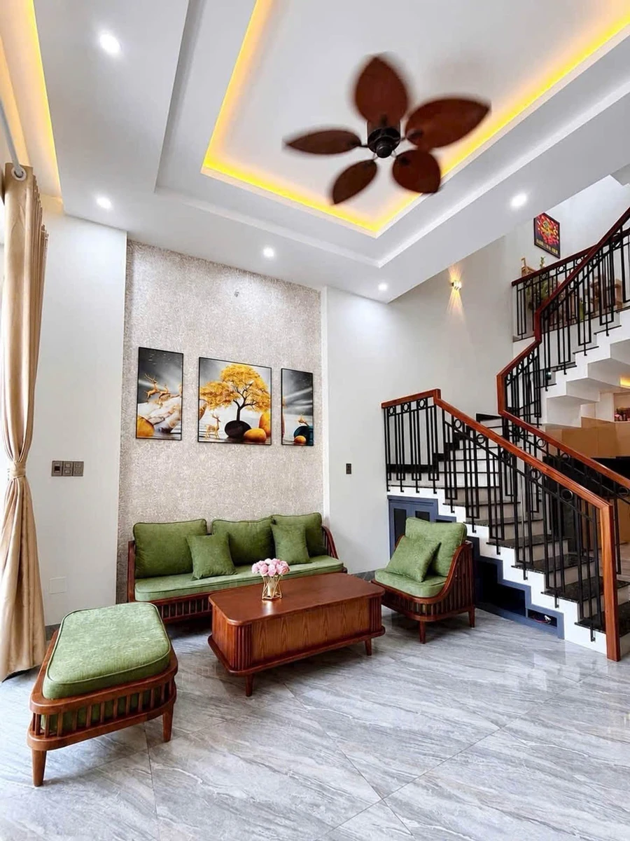 Bán nhà 3 tầng 81m² đường 5m5 cách chợ Hòa Khánh 300m, Đà Nẵng - Ảnh thu nhỏ 2