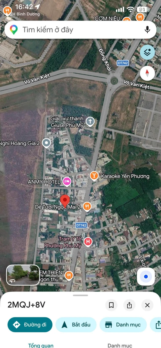 Bán đất Phú Mỹ 204m² gần TP Mới Bình Dương - Ảnh thu nhỏ 3