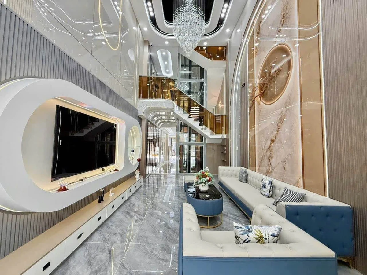 Bán nhà 6 tầng 100m² 5PN Mặt tiền Đông Hưng Thuận, Quận 12 - Ảnh thu nhỏ 3