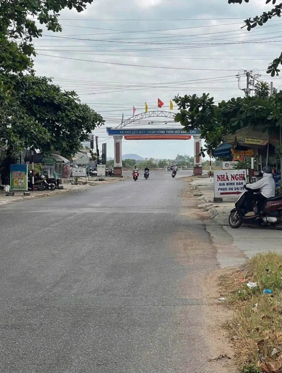 Bán đất mặt tiền Hàm Liêm 137m2 kinh doanh 1 tỷ 2 - Ảnh 1