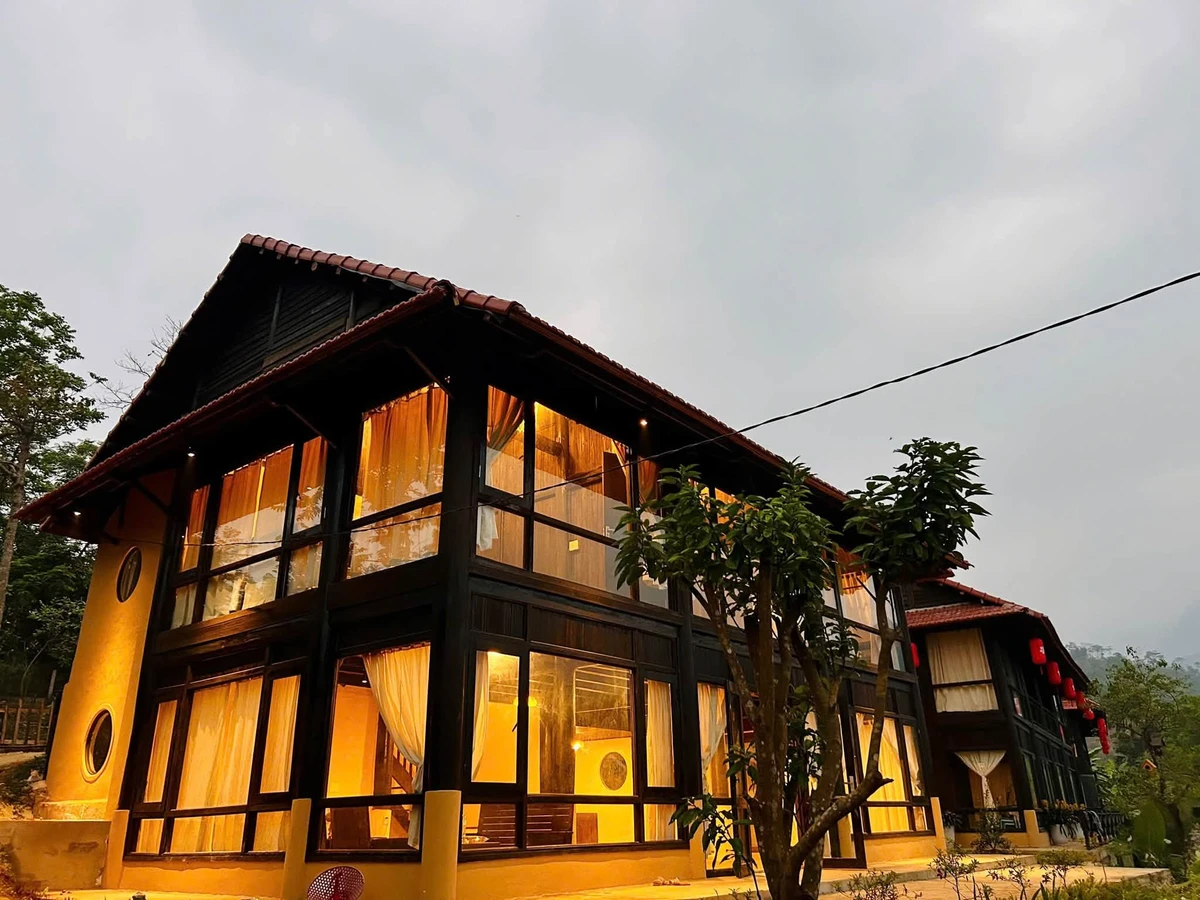 Bán villa nghỉ dưỡng 1000m² Đà Bắc Hòa Bình, hơn 2 tỷ - Ảnh 1
